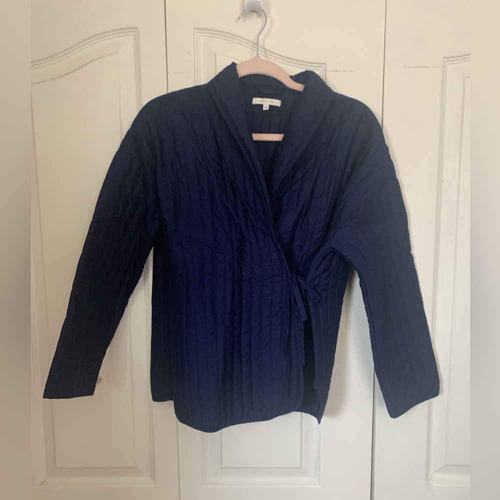Love & Lore Quilted Wrap Jacket